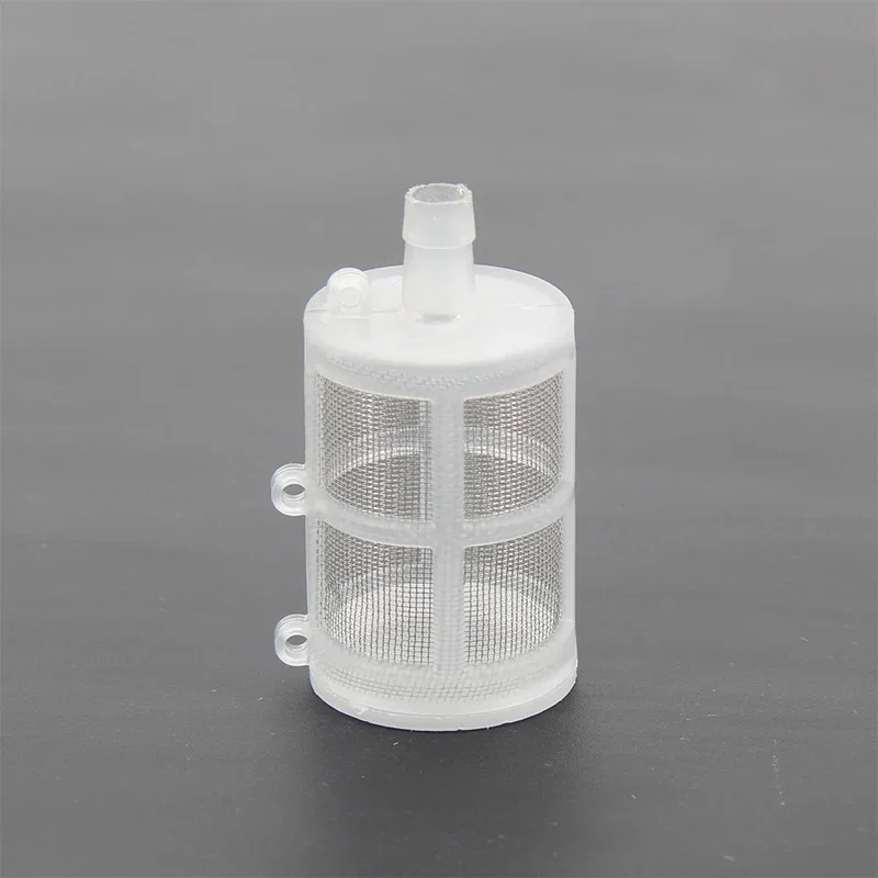 Homebrew Kegging 80 Mesh pływający Dip Tube filtr załącznik 1/4 "(6.5mm) Barb SS304 Mesh PP koniczyna zdejmowana zaślepka — zdjęcie 2