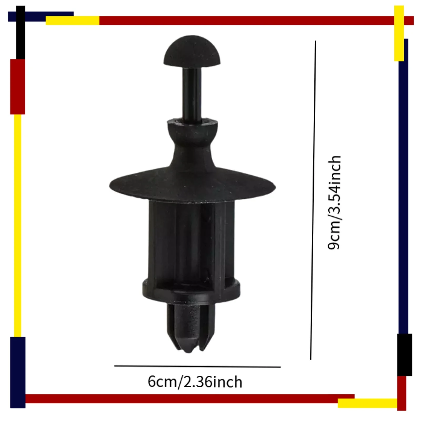 Lift Gate Hanger Strap Clip Pin Replace for Mazda 3 2004-2013 2004-2013 Accessories BP4K-68-301A-02 Direct Replaces Professional