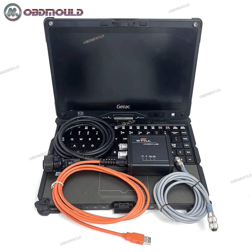 Forklift For Still Incado Box +Getac V110 laptop Diagnostic Kit for STILL STED S Navigator forklift Diagnostic tool STILL canbox