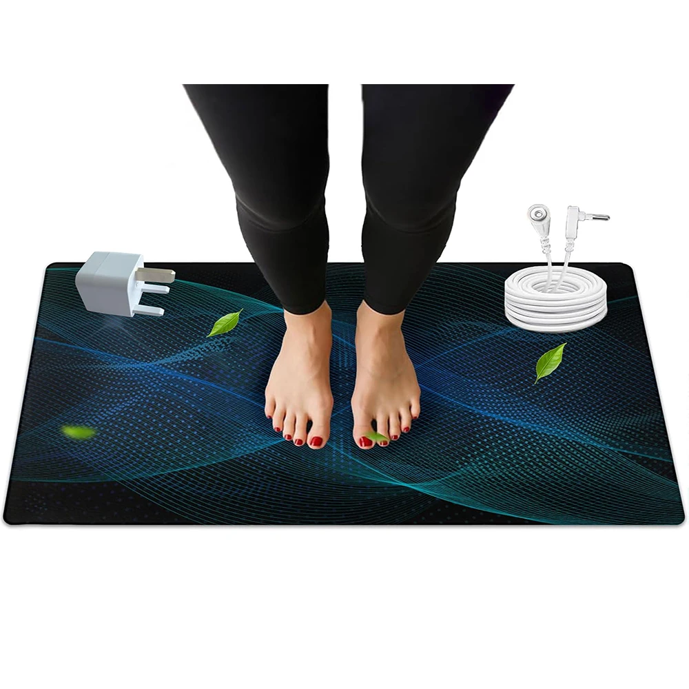 Conductive Carbon Grounded Massage Pad With Microcurrent To Reduce Inflammation Relieve Pressure Restore Therapeutic Function
