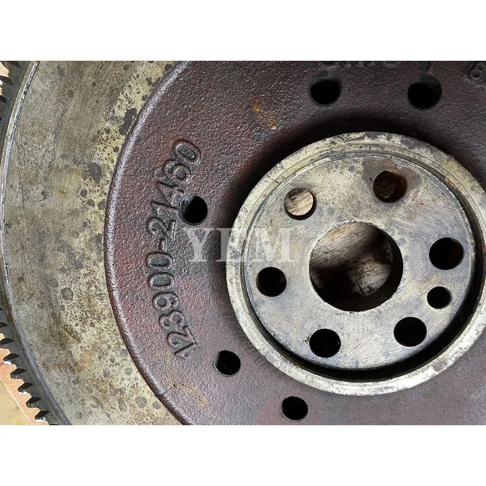 Used 4Tnv106 Flywheel Assembly For Yanmar Diesel Engine.