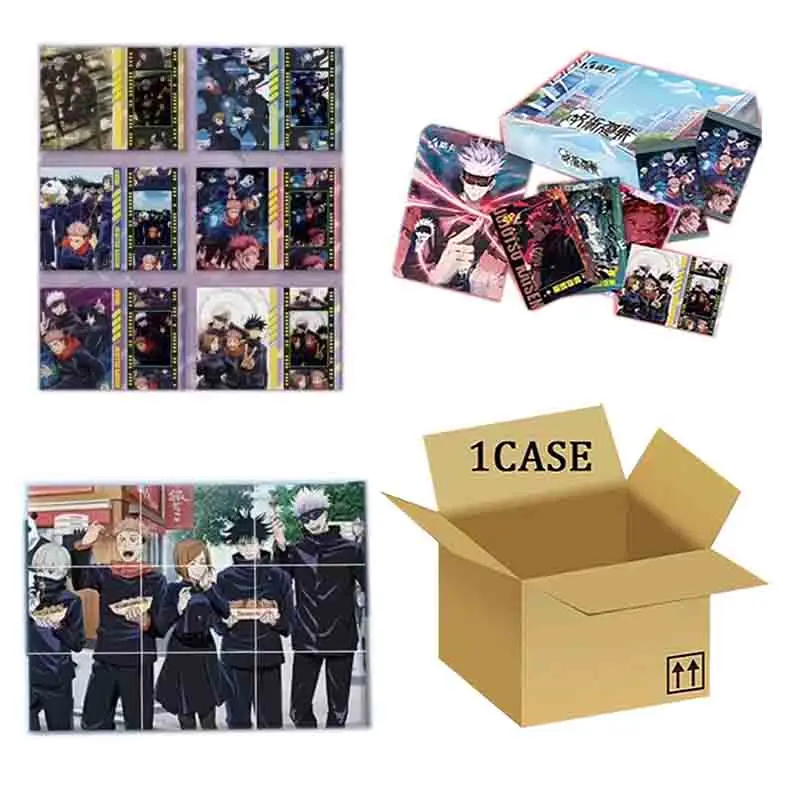 

Wholesales Jujutsu Kaisen Collection Cards Rare Limited New Original ACG Anime Character Board Game Playing Collectible Cards