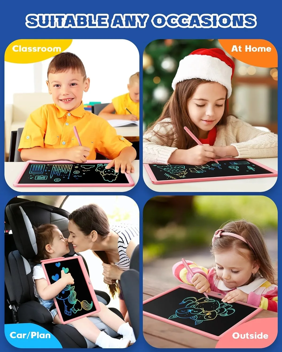 15inch Electronic Drawing Board Lcd Writing Board Lcd Tablet for Designs Graphic Electronic Notebook Magic Tablet To Draw