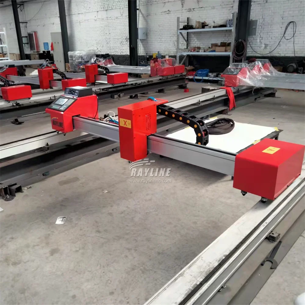 1530 5*10ft Gantry CNC Flame and Plasma Dual-Purpose Cutting Machine DXF DWG Format CNC Metal Carbon Steel Stainless Cutter