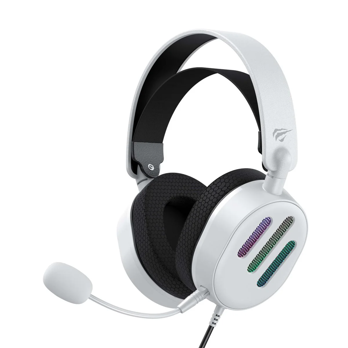 Headset Gamer Havit Gamenote H2038U RGB Branco