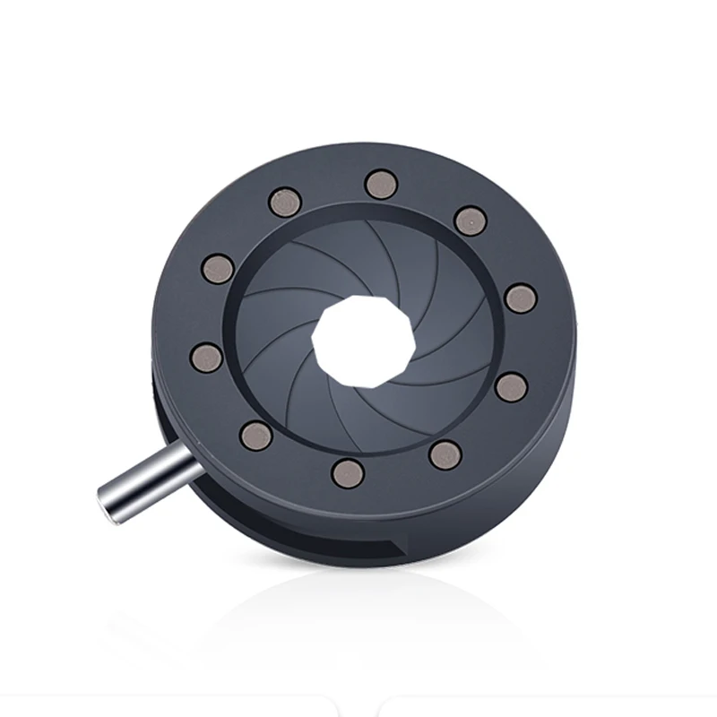 Customized 1-12mm Diameter Metal Zoom Optical Iris Diaphragm Aperture For Microscope With M4 Adapter Lens