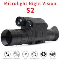 S2 Digital Zoom 9X Night Vision Scope Monocular Telescope 850nm Infrared 1080P HD Full Color Wildlife Tactical Hunting Camera