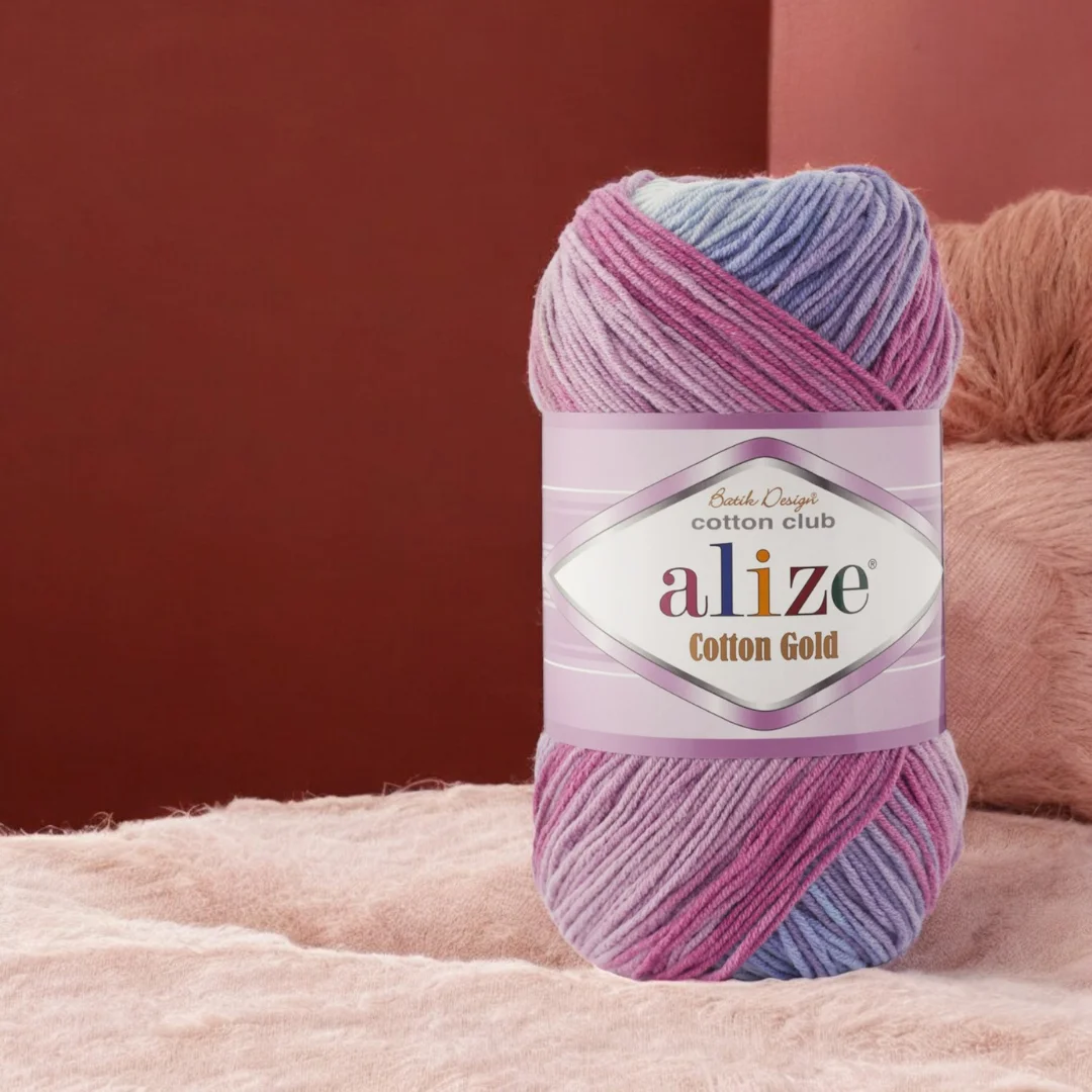 

Alize Cotton Gold Batik, Knitting Yarn, Crochet, Soft Yarn, Acrylic Yarn Multicolor Yarn, Wool, Cotton Yarn, Turkish Yarn