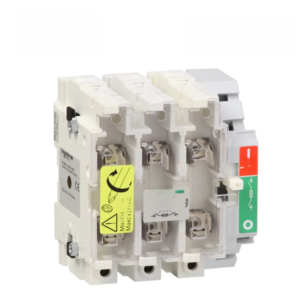 Schneider electric-cyberall-fusível sectioner switch block 3 polo 125a nf c, 22x58mm referência: