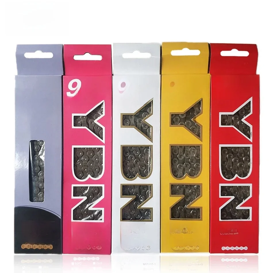 AliExpress YBN Bike Chains MTB Mountain Road Bike Chians 11 Speed Hollow Bicycle Chain 116 Links Silver S11S for m7000 XT
