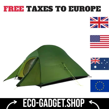 네이처하이크 클라우드 업 1 2 3 명 텐트 초경량 20D 캠핑 텐트 방수 야외 하이킹 여행 텐트 배낭 여행 사이클링 텐트