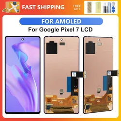 For Google Pixel 7 6.3''For AMOLED Google Pixel 7 GVU6C GQML3 GO3Z5 LCD Display Touch Screen Digitizer Assembly Replacement