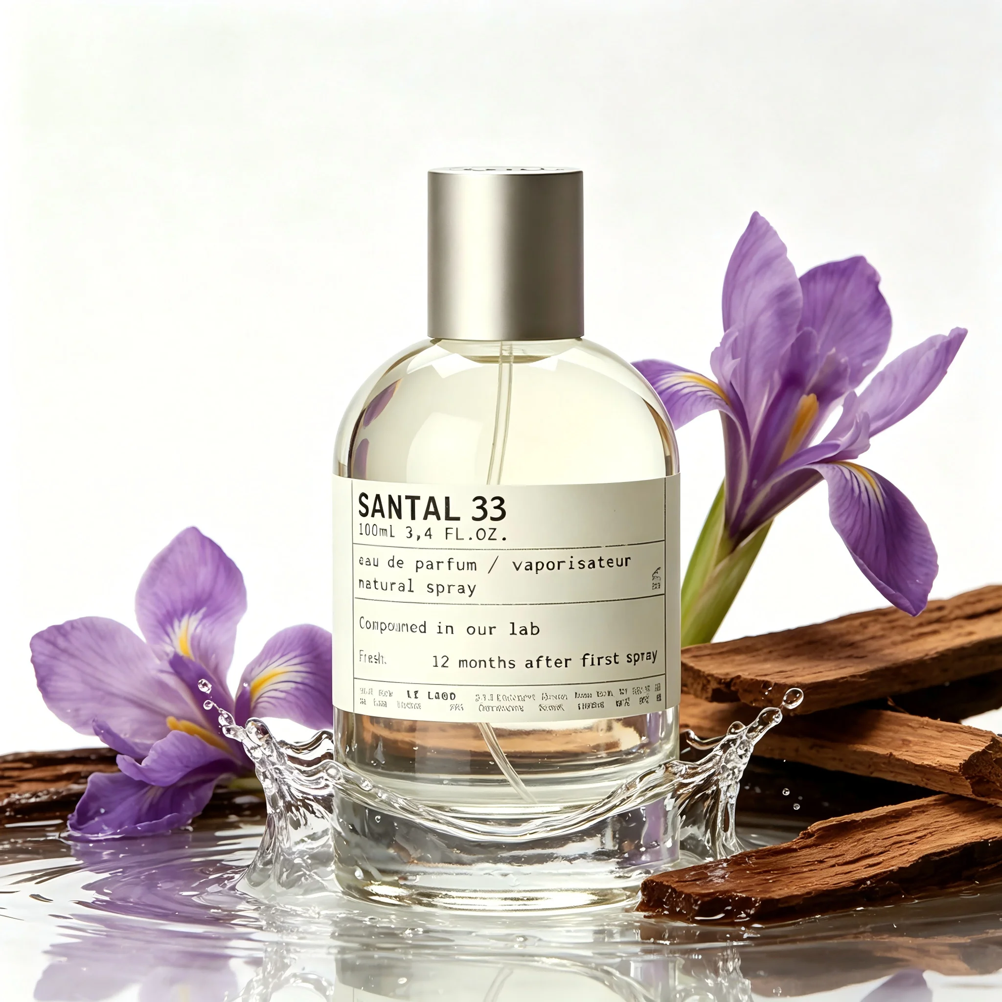 

No.33 Eau De Parfum Spray 100ml Sandalwood & Iconic Scent of New York Long-Lasting Perfume for Men & Women