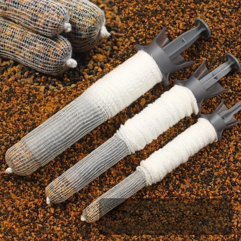 Système de charge de maille PVA pour pêche à la carpe, 5M, Tube pour appât de pêche, dissolution rapide, mangeoire pour pêche à la carpe, Boilies Pop-Up, 1 pièce