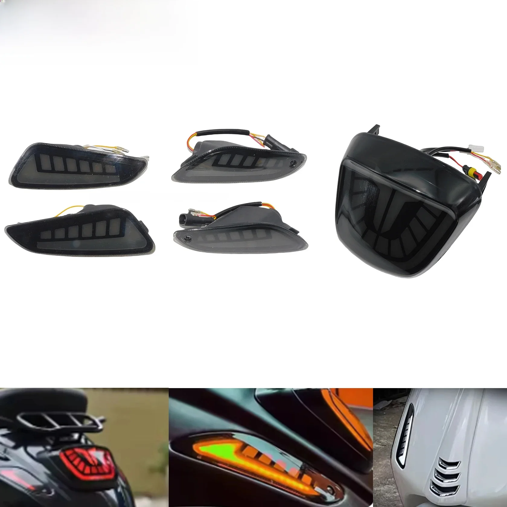 Motorfiets Achter Led-achterlicht Voor Achter Richtingaanwijzer Running Light Voor Vespa Sprint Primavera 50 125 150 2020-2025 - afbeelding 2