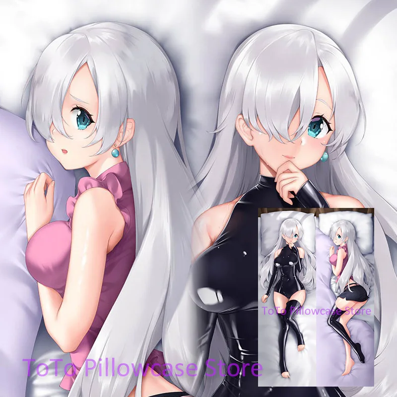 

Dakimakura Elizabeth Liones наволочка для тела аниме в натуральную величину 2WAY обнимающая подушка наволочка