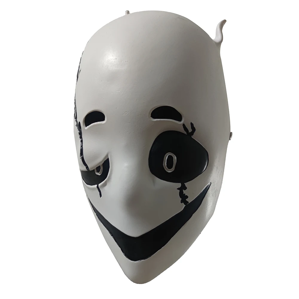 Masque Undertale W.D.Gaster en latex, accessoire de costume de cosplay d'Halloween