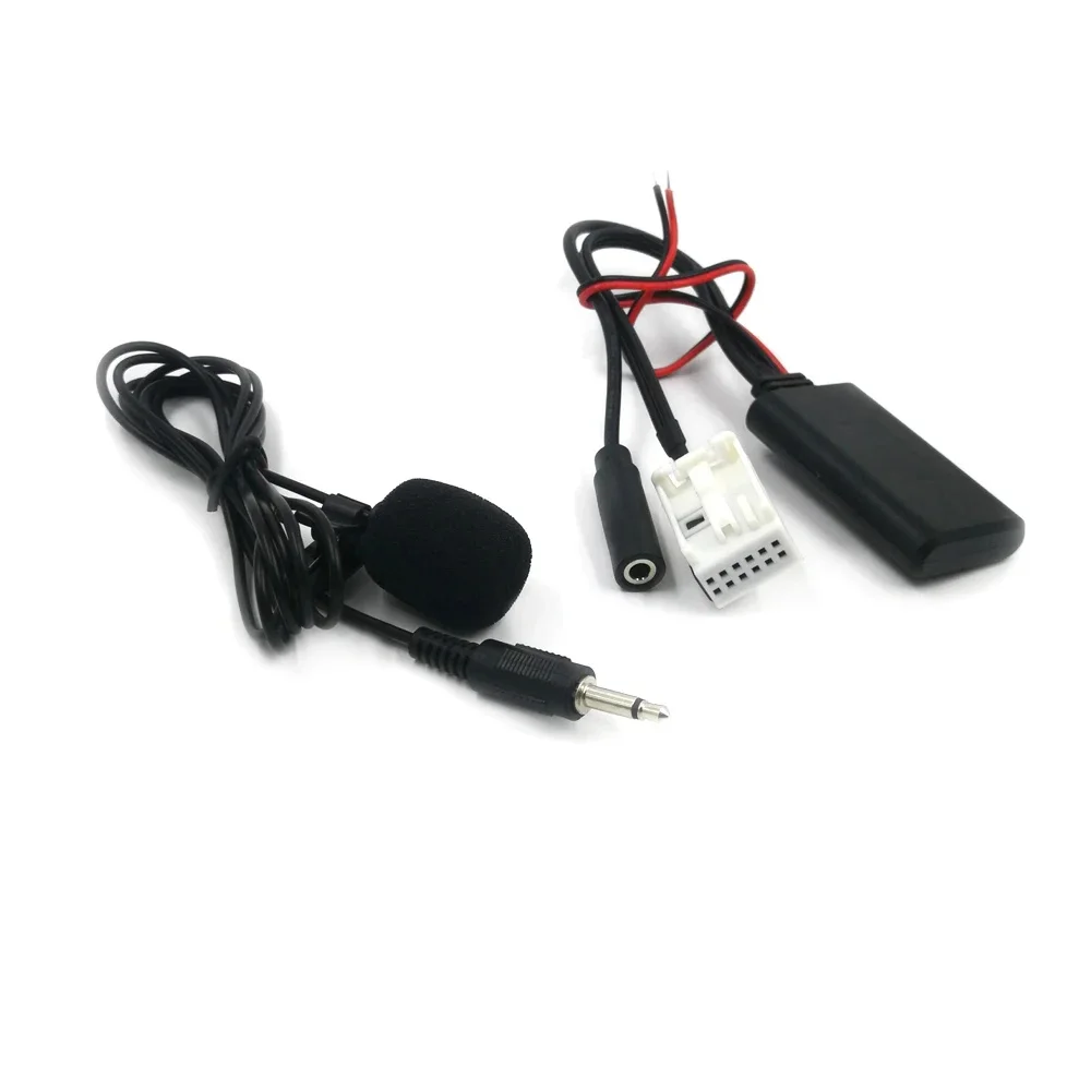Biurlink RCD510 RCD310 RNS310 mikrofon Bluetooth AUX-In Audio aux przewód przejściowy Adapter Bluetooth 5.0 do Volkswagen VW Skoda — zdjęcie 2