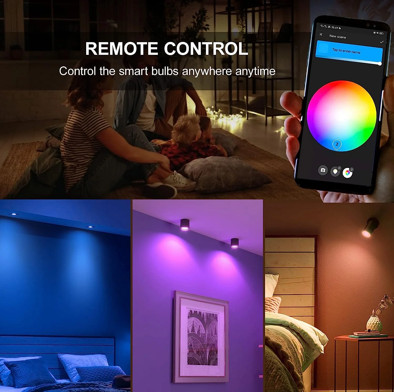 Imagem -06 - Inteligente Regulável Lâmpadas Led Spot Refletor Led Zigbee Lâmpada Wi-fi Rgb c Mais w Funciona com Ewelink App Alexa Yandex Gu10