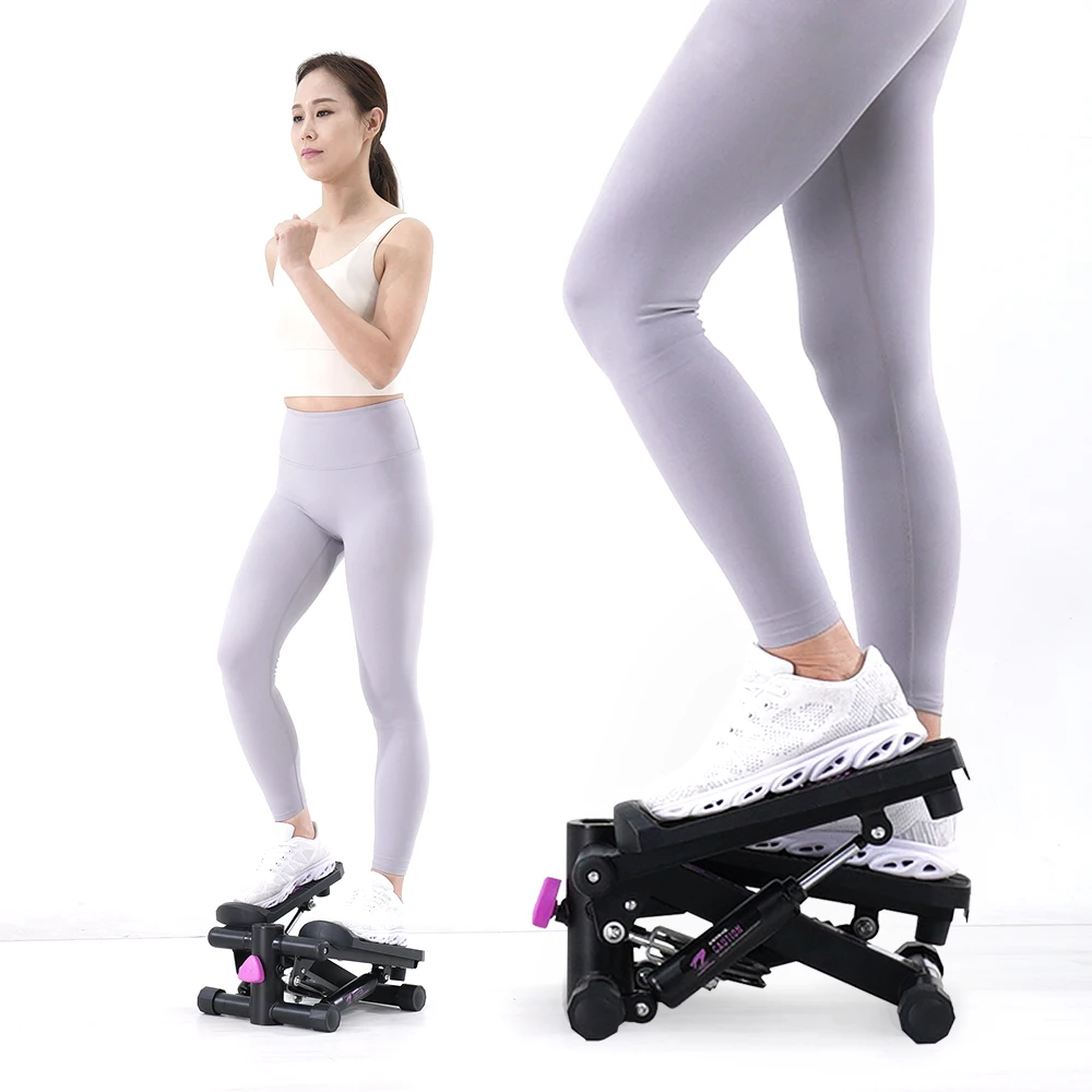 EGOJIN Stepper 8320 Black Pink Stair Stair Stab Per Indoor household exercise machine with oxygen step mill step up