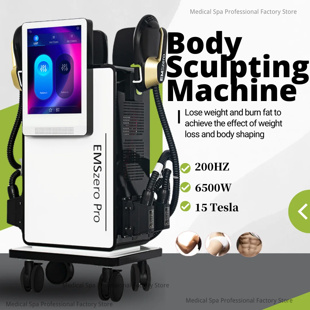 2025 DLS-EMSZERO Pro Neo 6500W NEO HI-EMT Weight Lose Machine Body Slimming Muscle Building Shape EMSZero With CE Approve