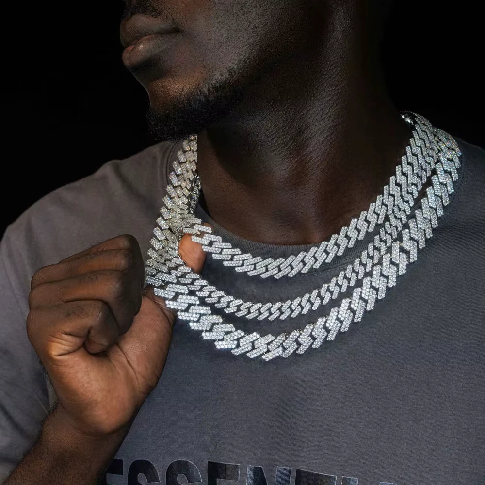 Buzlu Görünümlü 10-20mm Erkek  - Cuban Link Chain 12Mm incelemesi ve fiyatı