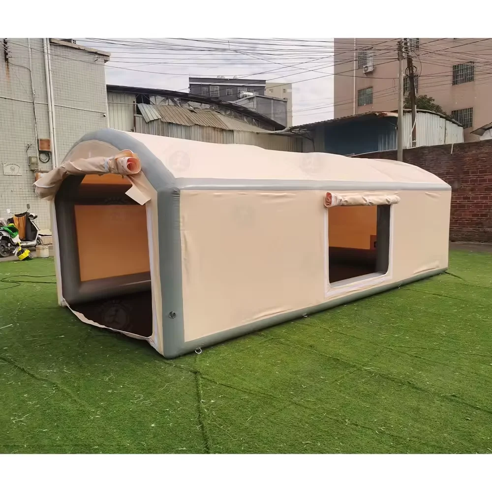 UV Waterproof Foldable Garden Inflatable Car Garage Tent Mobile Car Covers Garage Shelter Canopy Compact Storage Ideal for Cars