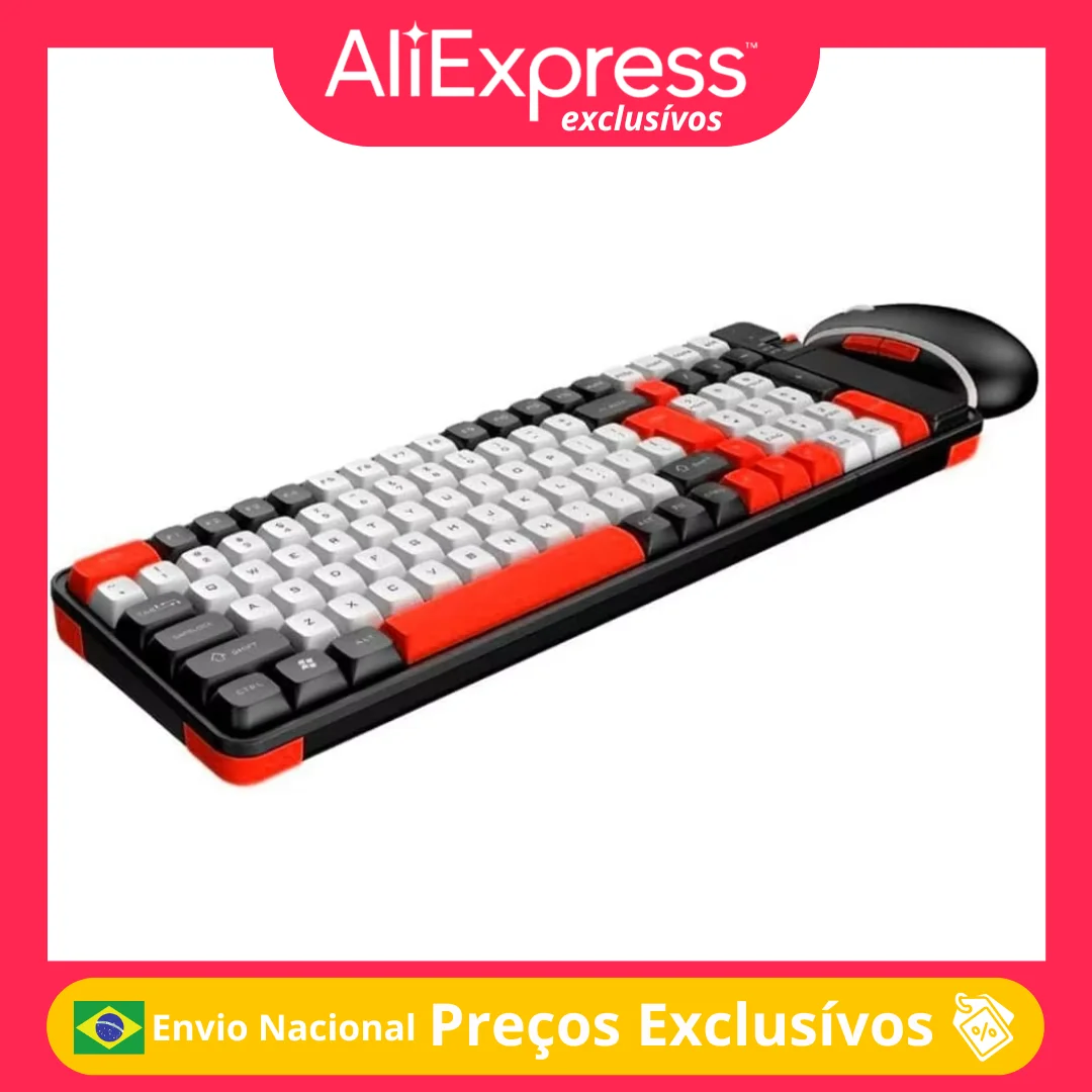 مجموعة لوحة مفاتيح ألعاب لاسلكية ، ماوس بلوتوث ملون ، اتصال للألعاب ، هاتف محمول ، كمبيوتر ، هواتف ذكية ، ألعاب ، USB ، نوع C ،