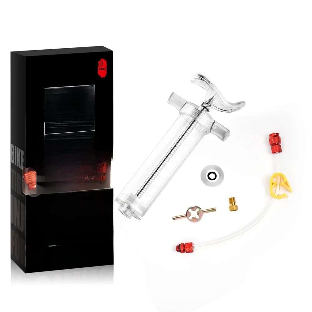 AliExpress NONE CHOOEE Bicycle Tubeless Sealant Syringe  Mtb Road Bike Sealant Tubeless Injection Tool Cycling Injector Tire Fluid Repair Kit