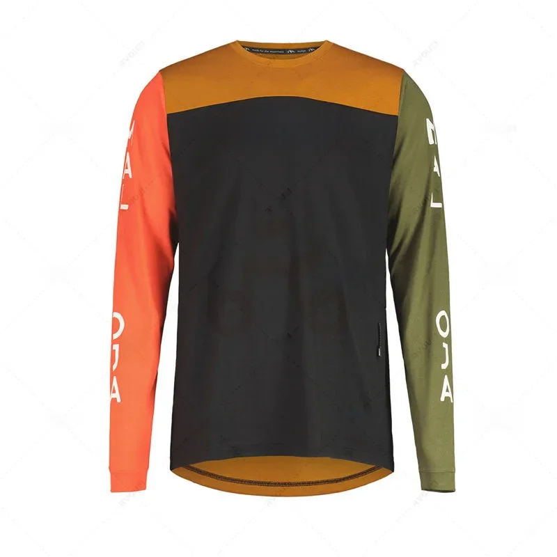 AliExpress NONE Malojaing Moto Bicycle Jersey Mtb 2026 New Long Sleeve Cycling Enduro Downhill T-shirt Bmx Motocross Mx Mountain Bike Clothing