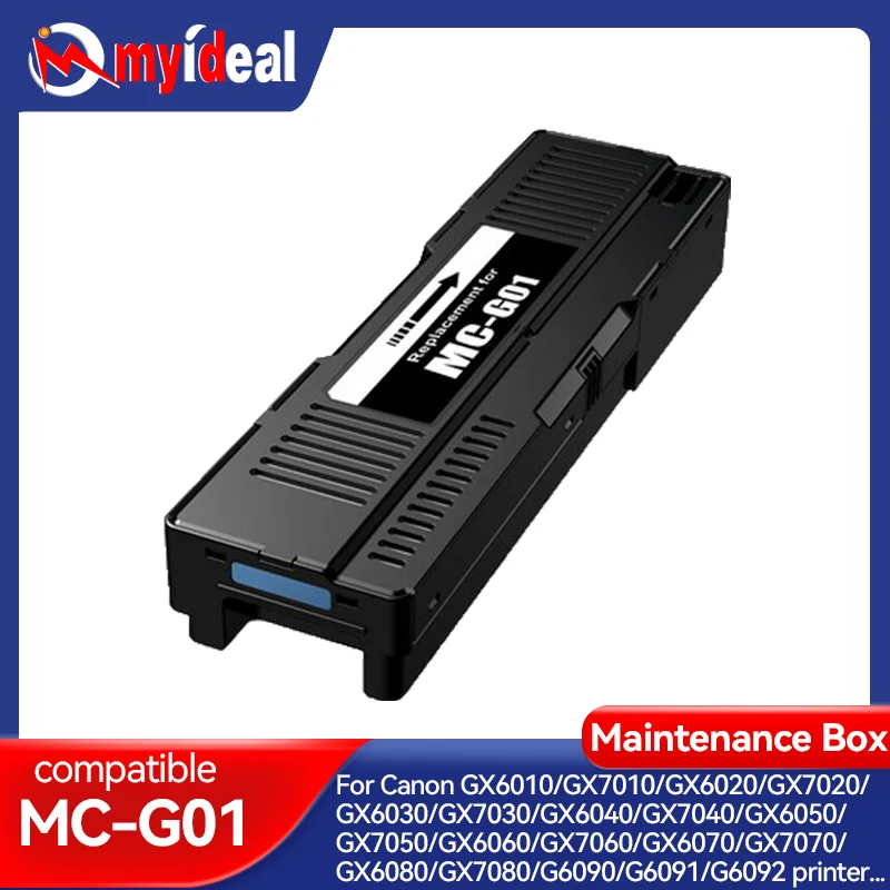 

MC-G01 MC G01 Картридж для обслуживания Canon MAXIFY GX6010 GX7010 GX6020 GX7020 GX6030 GX7030 GX6040 GX7040 GX6050 GX6060