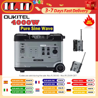 Oukitel P5000 Pro Portable Power Station 5120Wh Lifepo4 Battery 4000W Ac Output Smart Temperature Control