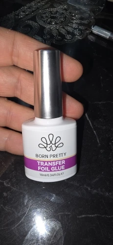 BORN PRETTY Transfer Foil Nail Gel Polish Semi-Permanant Varnish For Adhesive Sticker Nail Glue Soak Off UV LED Gel Nail Art Man photo review