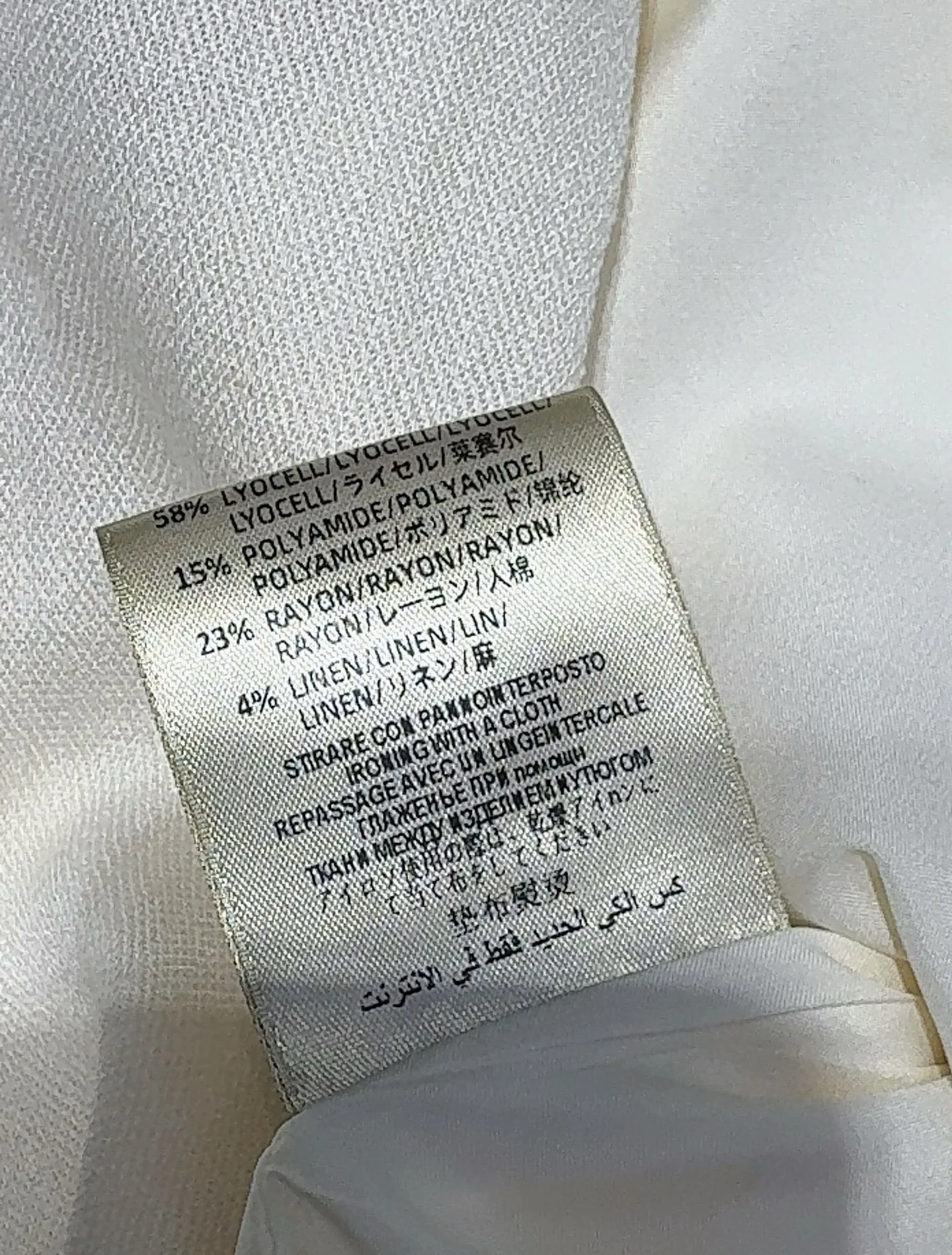 Gonna lunga casual estiva da donna in 100% lino con spacco laterale