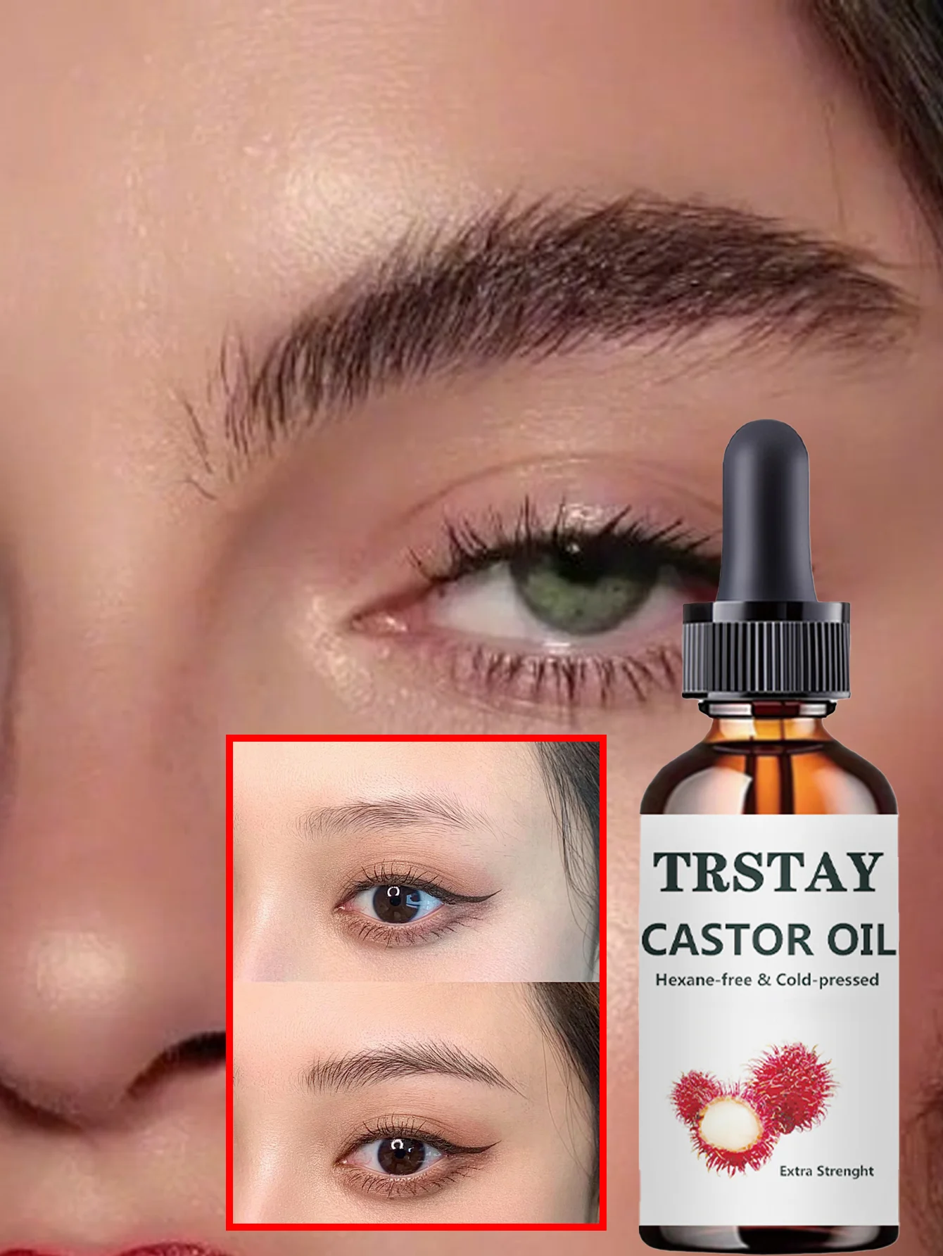 Moisturizing Eyebrow Essence with Essential Oils for Thick Plump Brows Deep Hydration Non Greasy Feel Promotes Healthy Growth En - Image 4