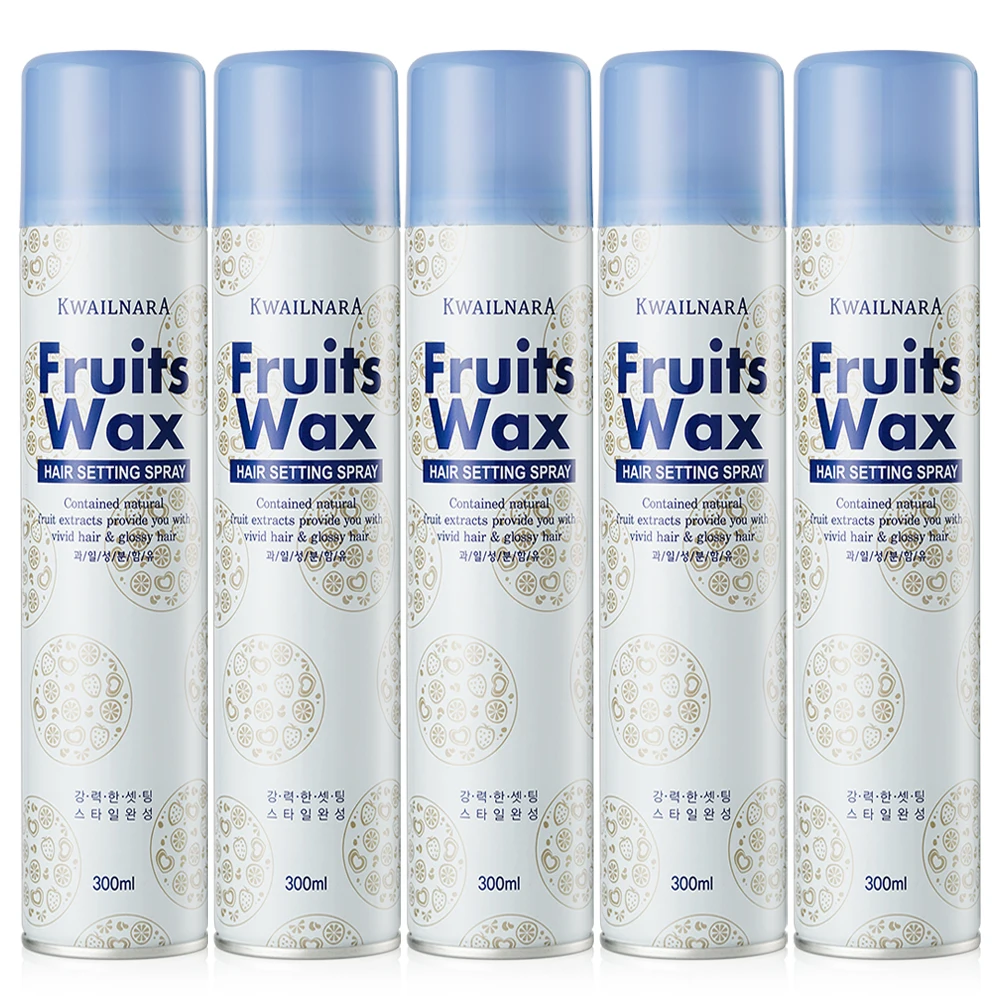 300ml 5 pieces fruit country Hur wax hair spray