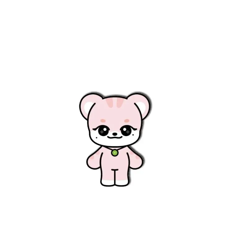 IVE MINIVE Cartoon Figure Acrylic Brooche WonYoung YuJin GANGANJI