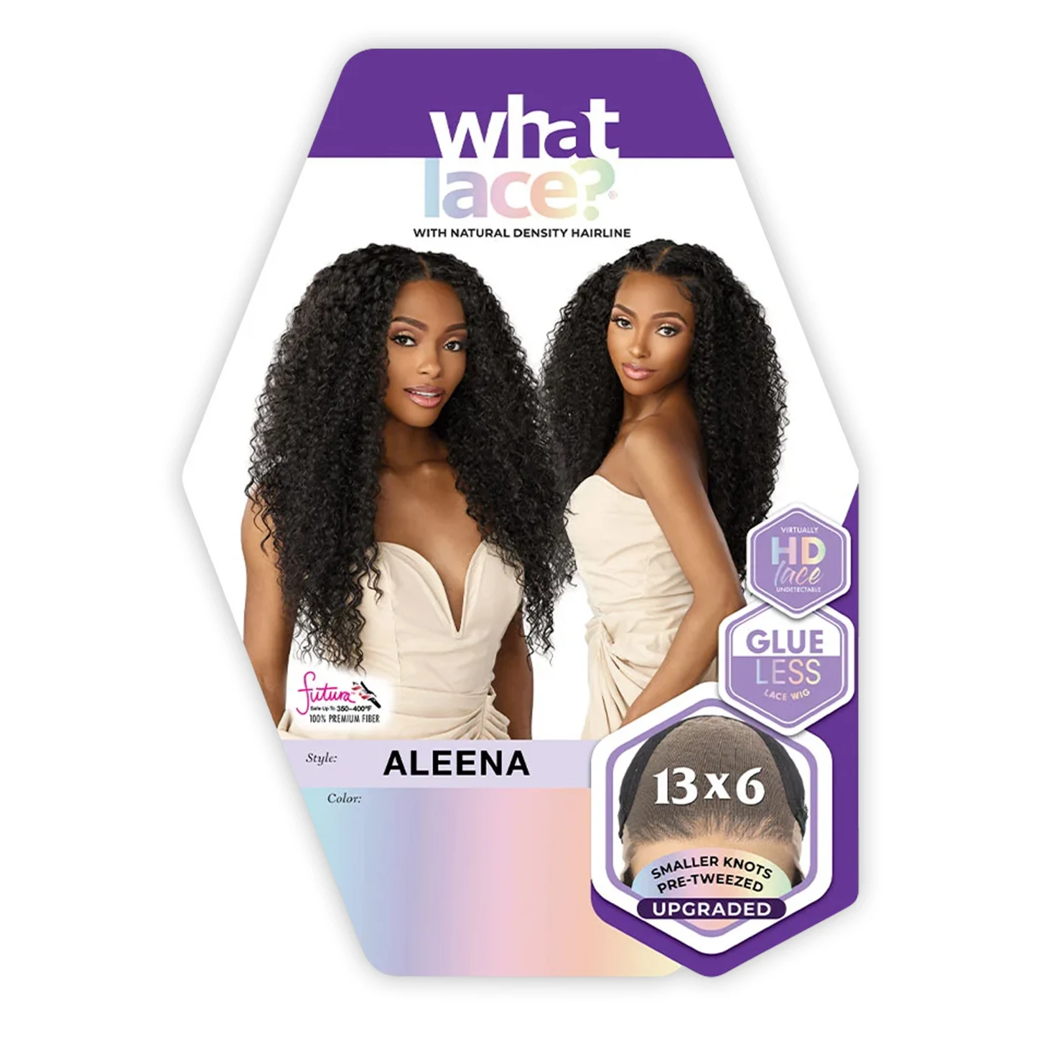 Sensationnel HD الدانتيل الجبهة شعر مستعار اصطناعي سحابة 9 ما الدانتيل غلويليس 13X6 أليينا - شعر طويل مجعد