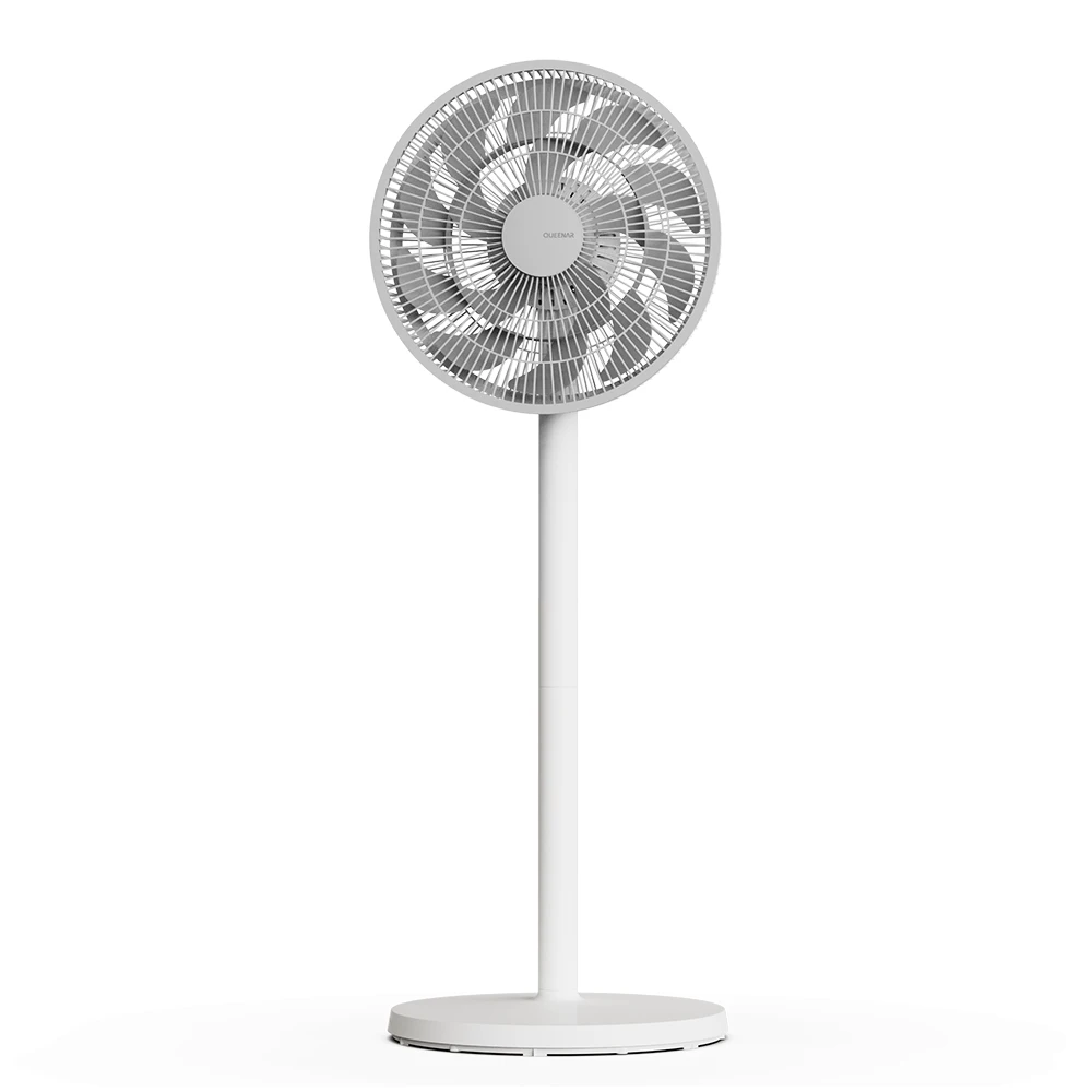 Home stand-type air Circulator fan/15-leaf soft wind, 2-speed height adjustable