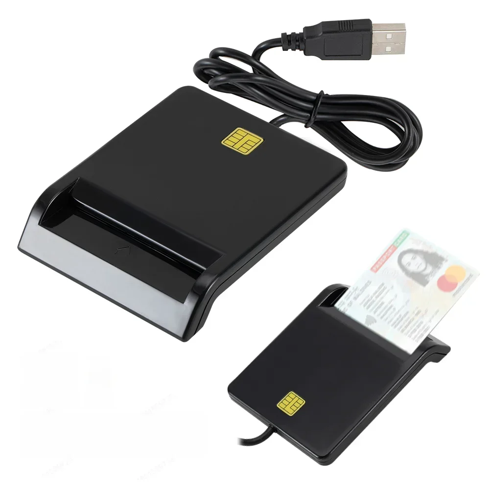 Leitor de cartão inteligente USB para Windows, operação estável, simplicidade confiável, conector do