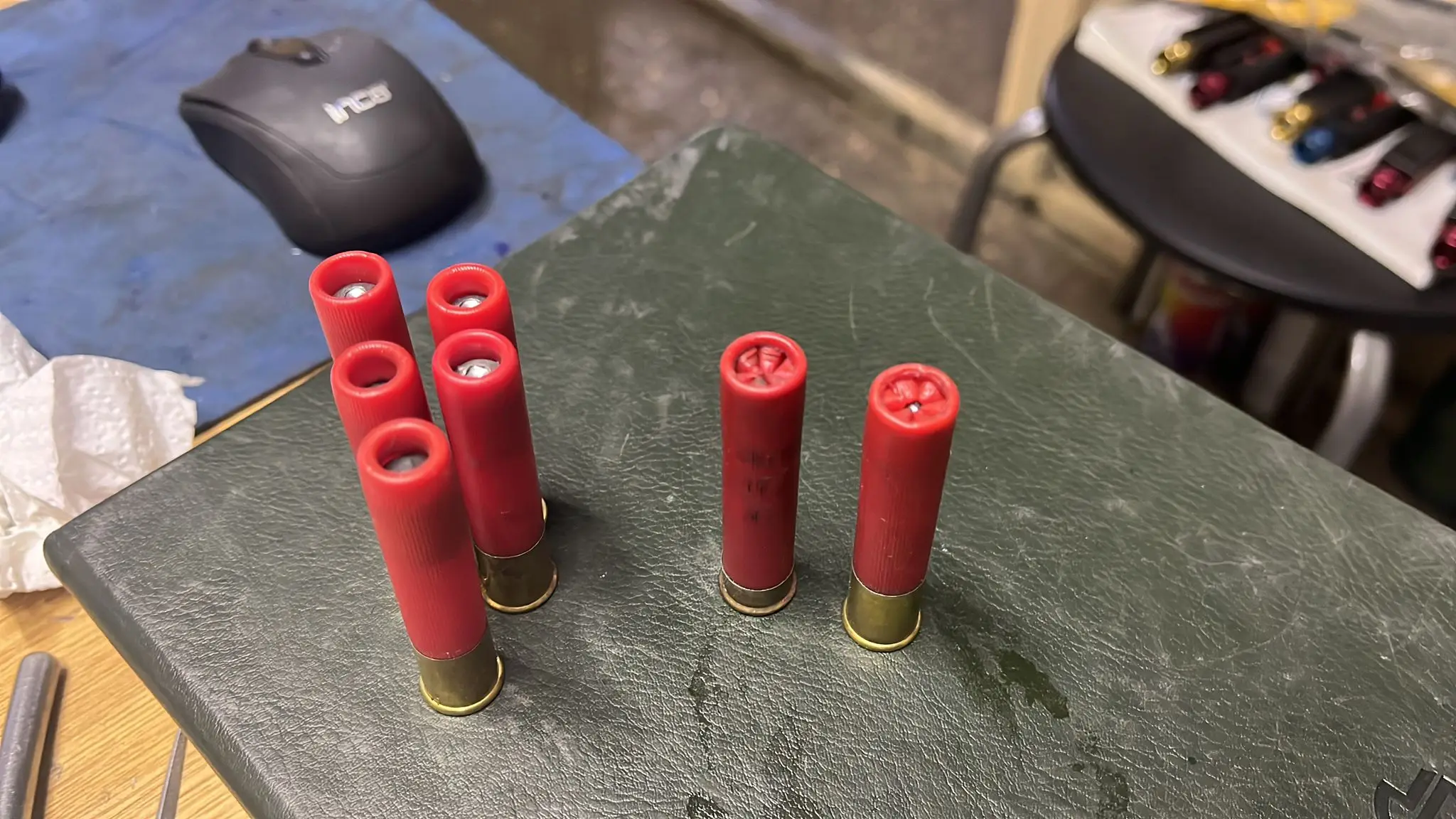 410GA cartridges (36 Caliber curling ironing head)