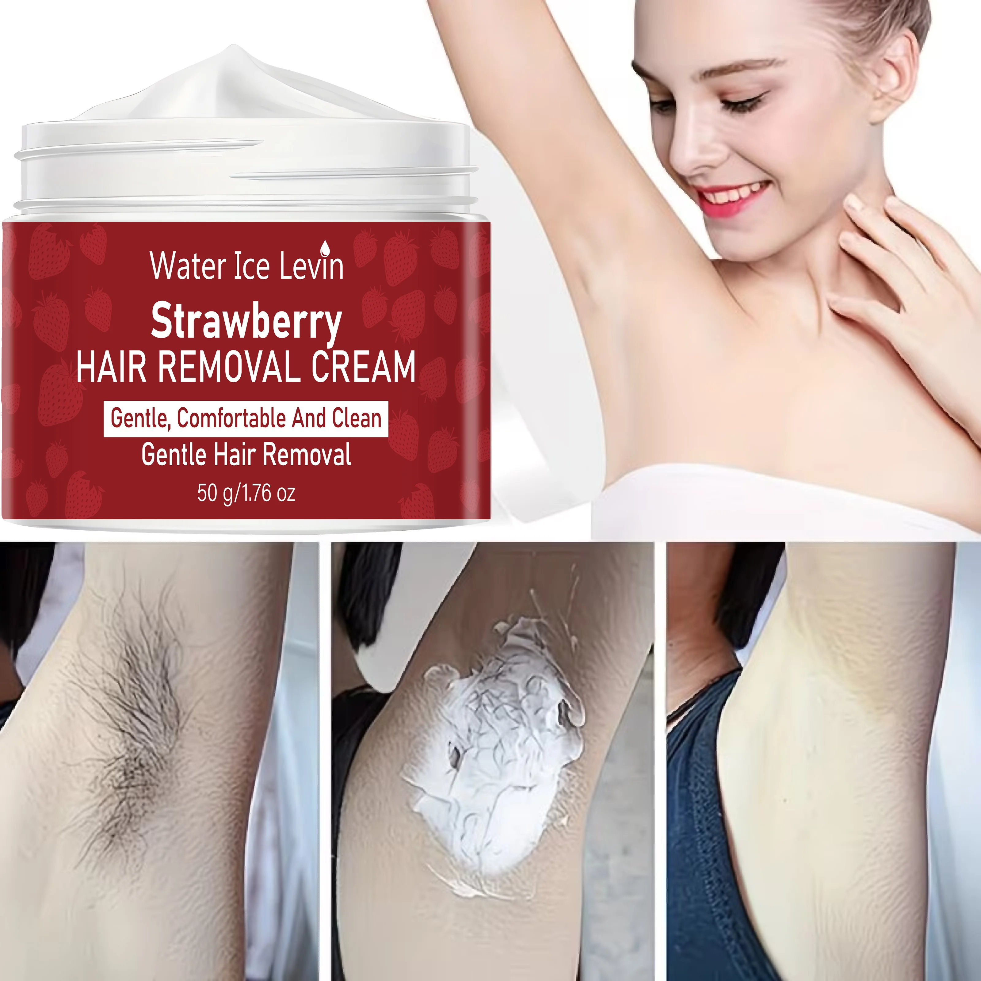 Water Ice Levin Strawberry Hai - Hair Removal Cream 评论和价格