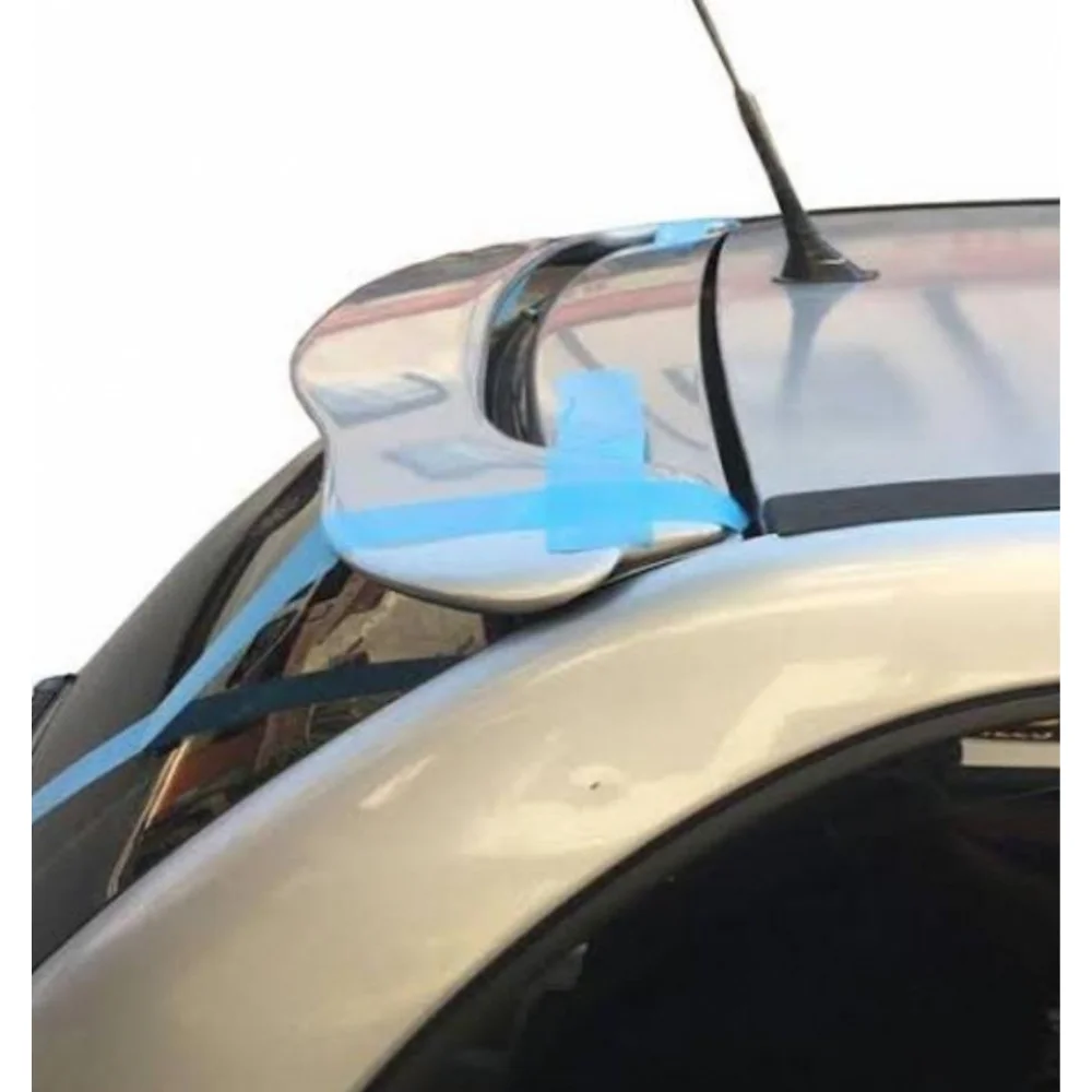 For Opel Corsa B  Glass Top Spoiler Fiber Material Rear Roof Spoiler Wing Trunk Lip Car Styling Competible Tuning Parts