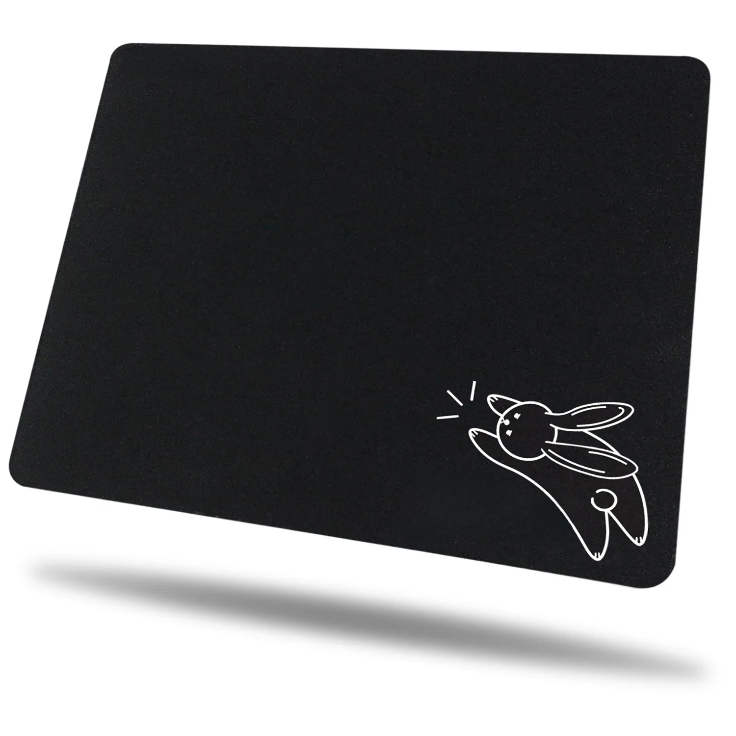 EXCO Office Mouse Pad Small Smooth Cloth Cute Gaming Mousepad with Non-Slip Rubber Base for Computer Laptop Comfortable Portable