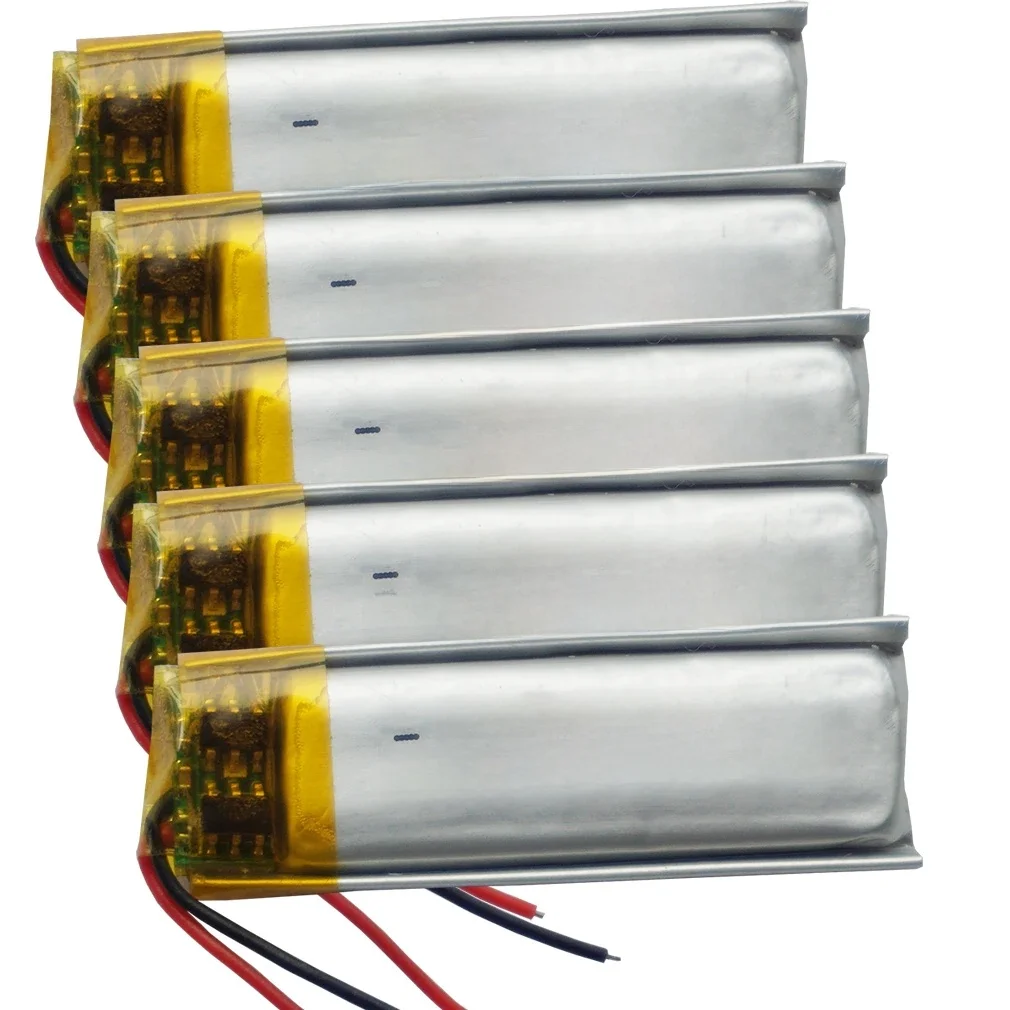 3.7V 120 mAh Rechargeable Li-Polymer Li Lithium Lipo Battery 401030 For Headphones Bluetooth Recording Pen Speaker Headset