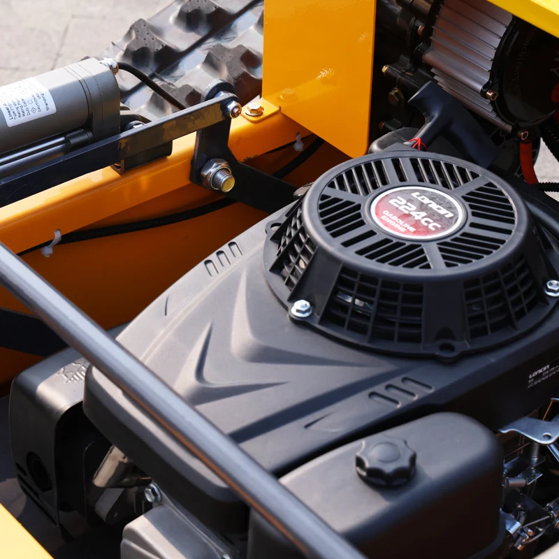 Customized Mini GPS Tracked Lawn Mower Remote-Controlled Device with 550mm Wide-Cut for Accurate Turf Trimming