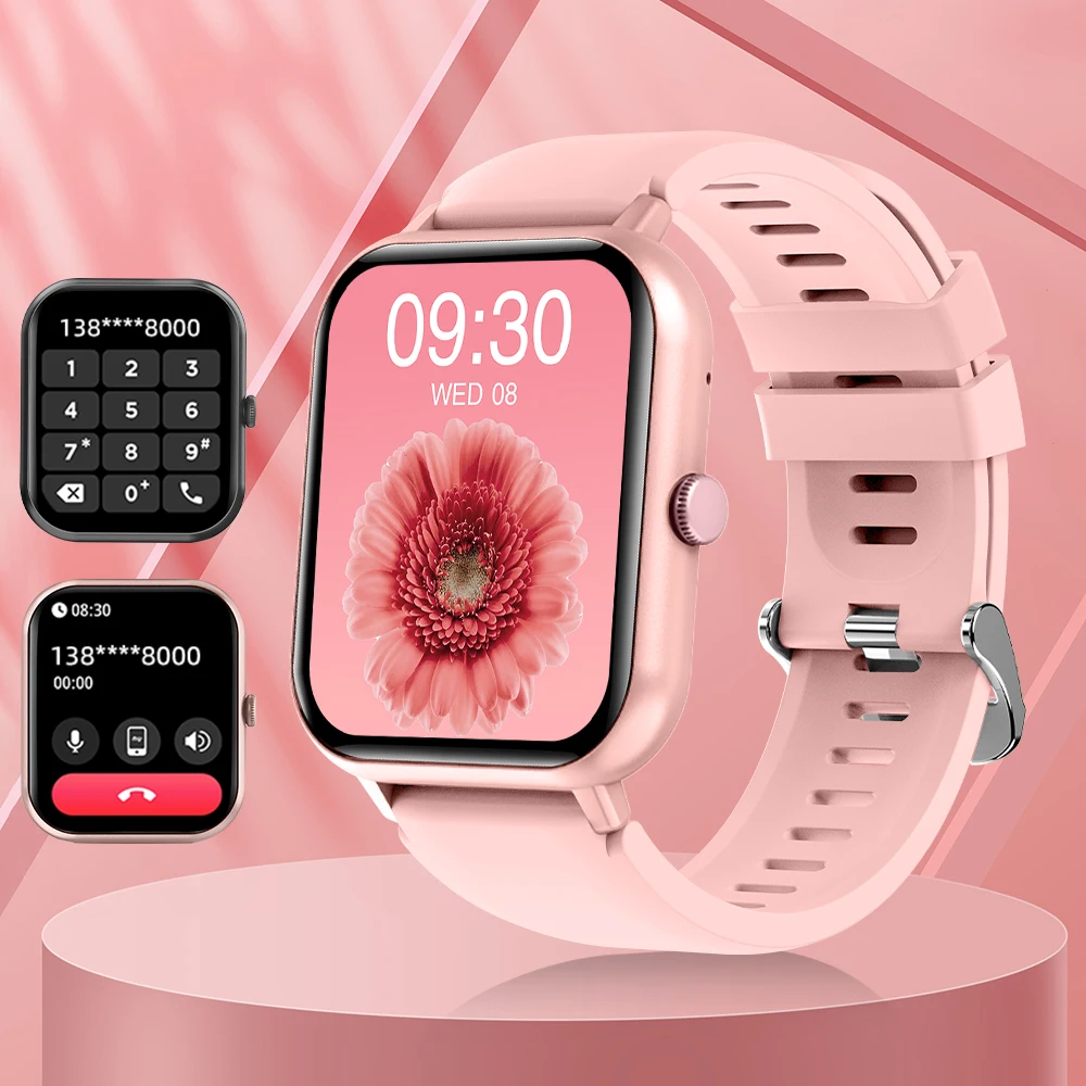 

Lifebee 2024, новые умные часы для мужчин и женщин, подарок, 1,83-дюймовые умные часы с полным сенсорным экраном и ответом/сделайте звонки для телефона