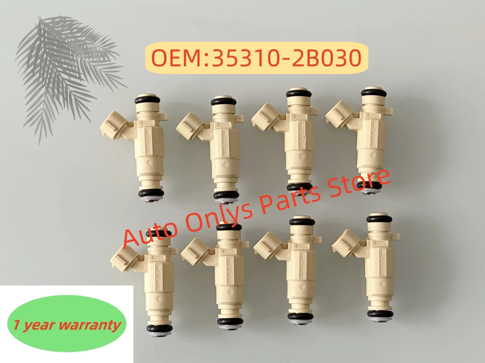 

8pcs New 35310-2B030 High Quality Fuel Injectors Nozzle 353102B030 For - Hyundai For - KIA CERATO SOUL CAR Engine Parts