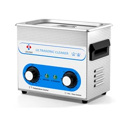 3L Ultrasonic Cleaner 40kHz Ultrasound Bath with Timer Heated Ultrasonic Cleaning Machine for Jewelry Glasses etc