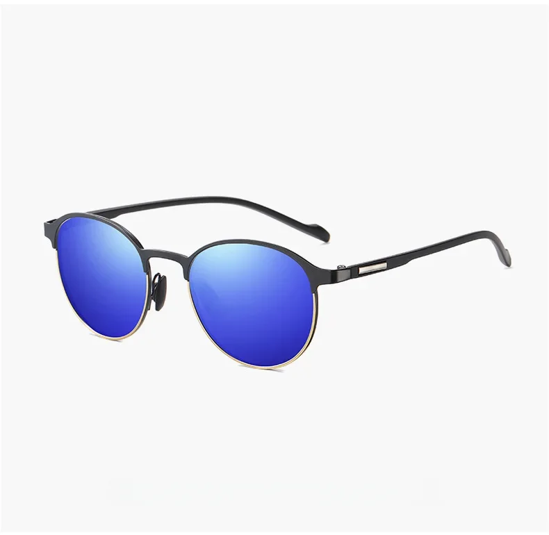 AliExpress Polarized Metal Sunglasses Glasses Dazzling Color half-frame Men And Women Sunglasses Sun Travel